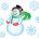 NS1001 Snowman Pop-Out