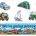 NS3009 Transportation Bulletin Board Set  - OUT OF STOCK