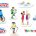 NS3014 Physical Fitness Bulletin Board Set