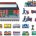 NS3015 Train Station Bulletin Board Set - OUT OF STOCK