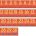 NS9013 Number Line - Red Counting 0 to 30